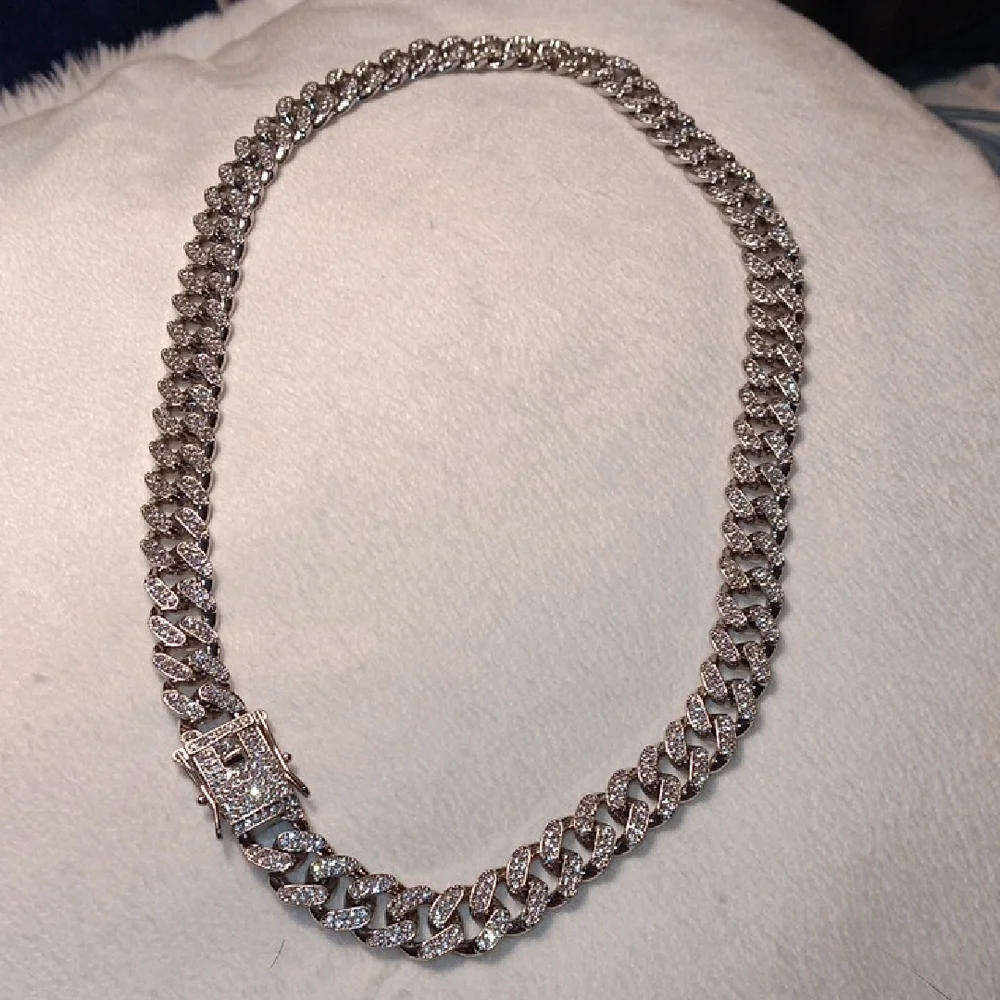 Sterling Silver necklace set unisex Gift Box - Picture 2 of 5